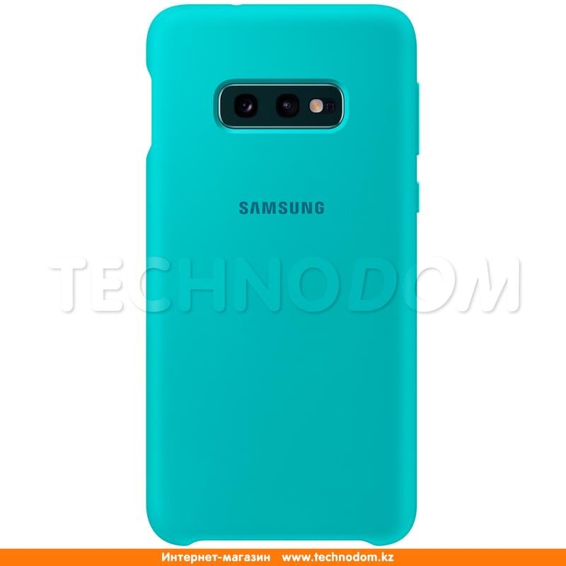 Чехол для Samsung Galaxy S10e/G970, Silicone Cover, Green (EF-PG970TGEGRU) - фото #0