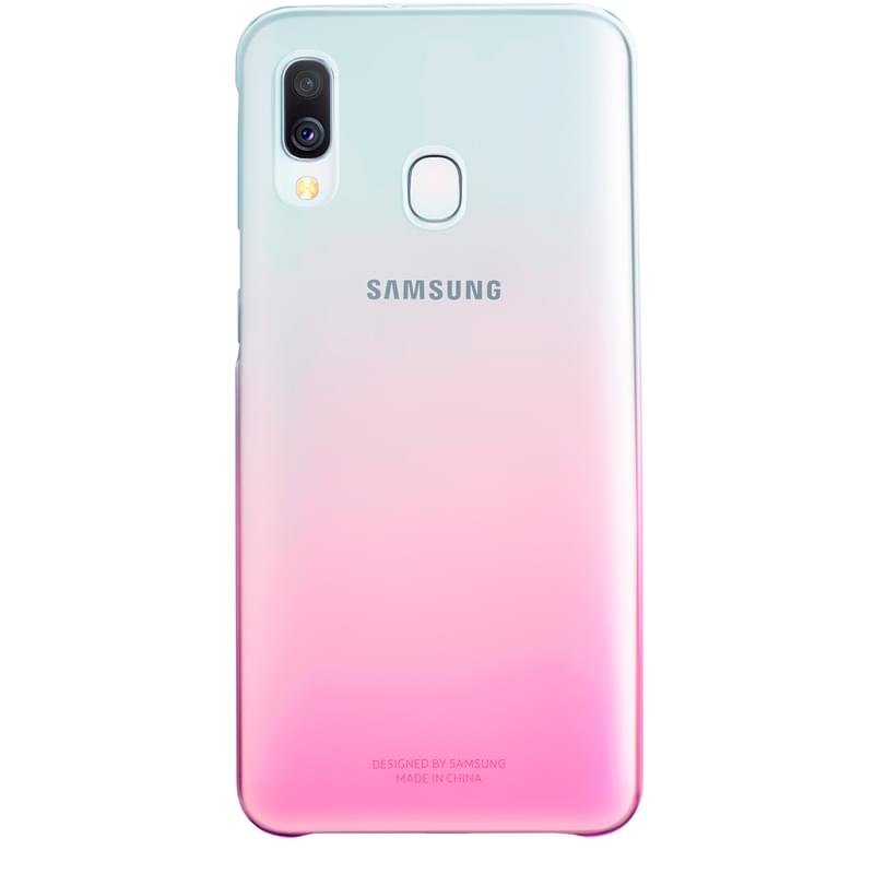 Чехол для Samsung Galaxy A40, Gradation Cover, Pink (EF-AA405CPEGRU) - фото #0
