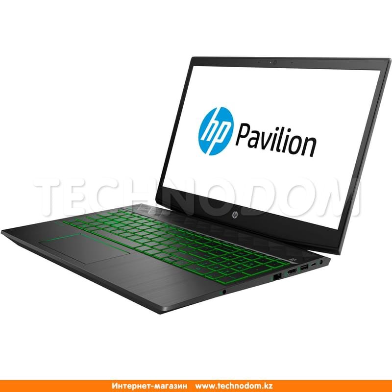 Игровой ноутбук HP Pavilion i5 8300H / 8ГБ / 1000HDD / GTX1050Ti 4ГБ / 15.6 / DOS / (5GZ86EA) - фото #1