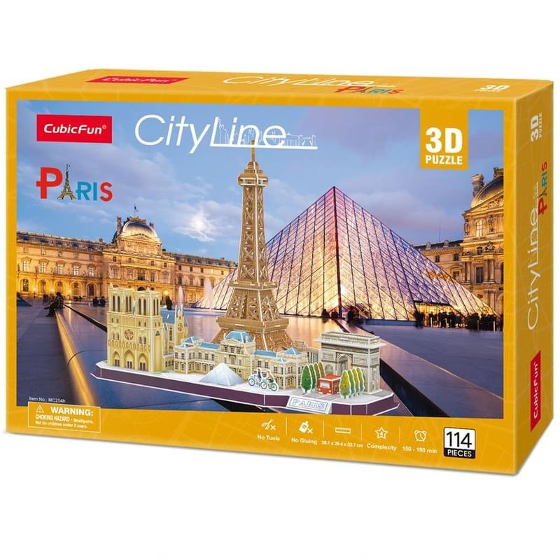 3D Пазл Достопримечательности Парижа - фото #0