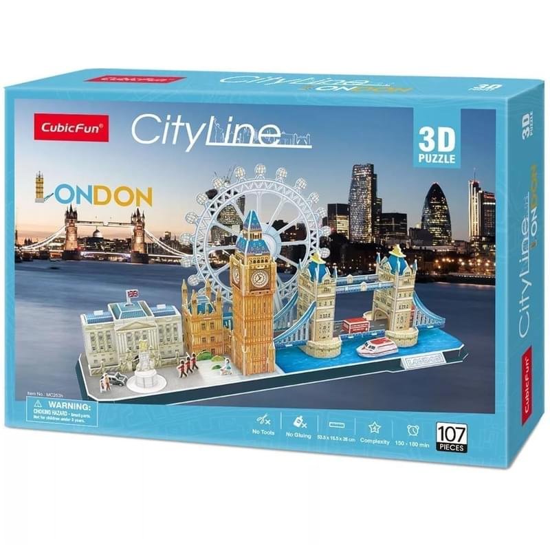 3D Пазл Достопримечательности Лондона - фото #0