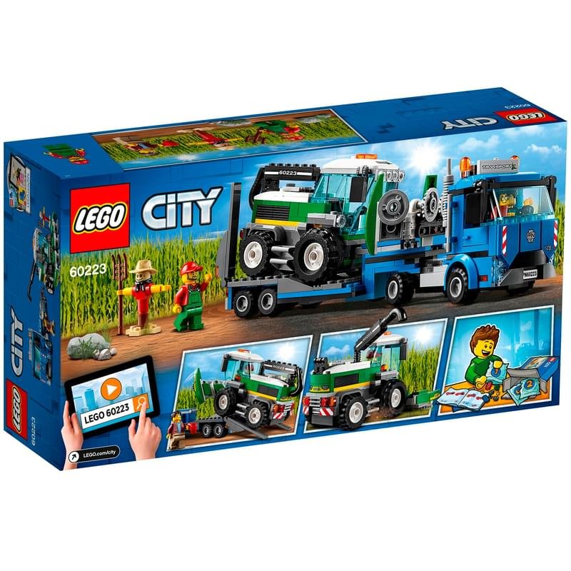 Конструктор Lego City Транспорт: Транспортировщик для комбайнов 60223 - фото #0