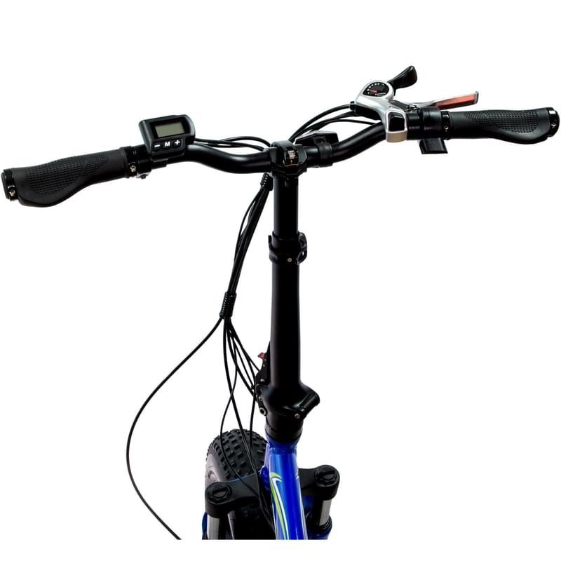 Электровелосипед Greenway 500W, 48V/17.5AH, 20" Blue/Green (20FD068) - фото #4