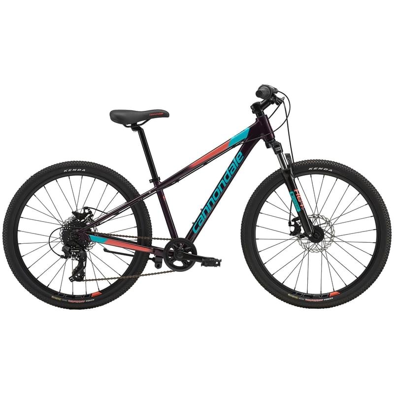 Cannondale велосипед 24 F Kids Trail - 2019 (one size, GXY-galaxy-turguoise-coral) - фото #0