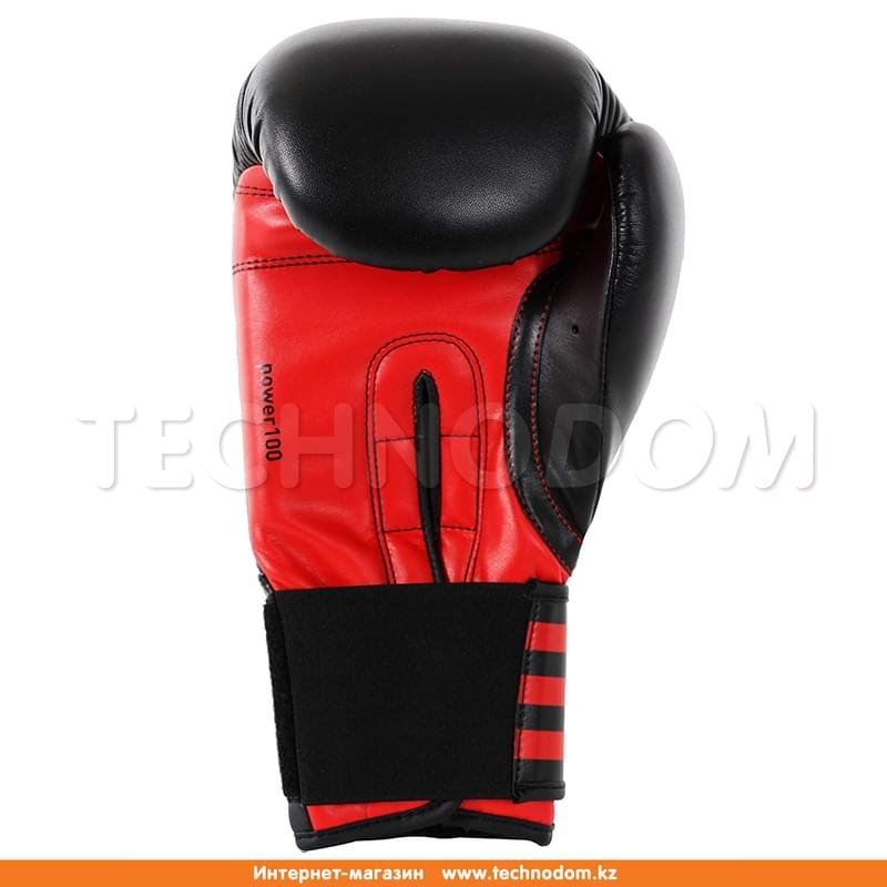 Перчатки боксерские Adidas Power 100 (adiPBG100 14oz BK/RD, Adidas, 820, 14 oz, черно-красный) - фото #2