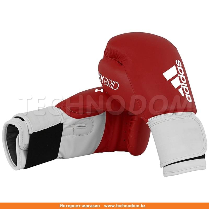 Перчатки боксерские Hybrid 100 (adiH100, Adidas, 820, 14 oz, красно-белый) - фото #0