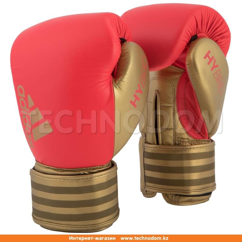 Перчатки боксерские Hybrid 200 Adidas (adiH200 RD/GD, Adidas, 720, 12 oz, красно-золотой) - фото #0