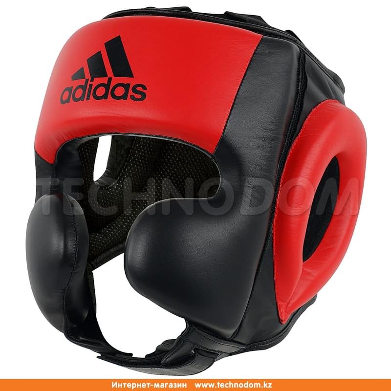 Шлем боксерский тренировочный Pro Sparring Headguard Adidas (adiBHG052, Adidas, L, черно-красный) - фото #0