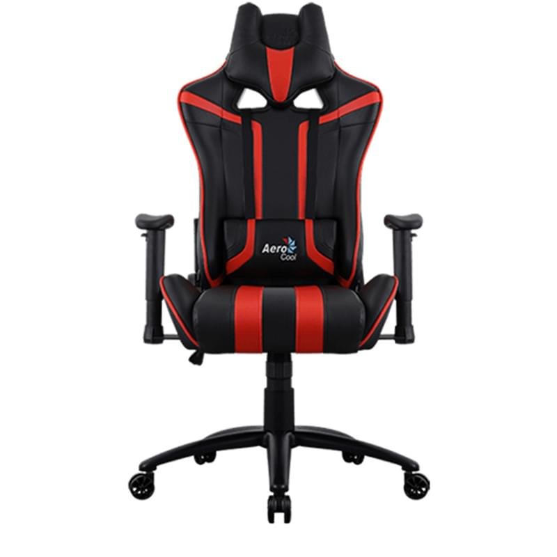 Игровое компьютерное кресло Aerocool AC120BR AIR, Black/Red (AC120 AIR-BR) - фото #0