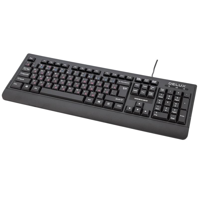 Клавиатура + Мышка проводные Delux DLD-6075OUB - фото #2