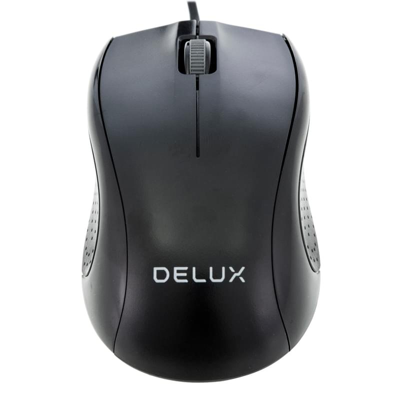 Мышка проводная USB Delux DLM-375OU Black - фото #0