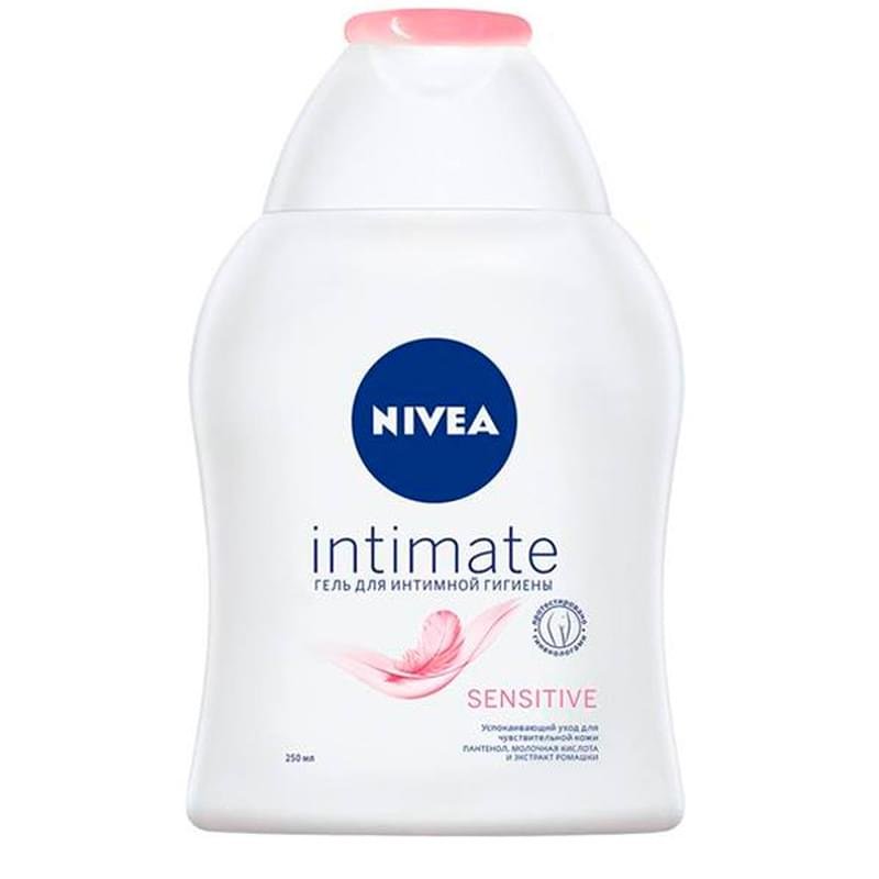 Гель успокаивающий для интимной гигиены Sensitive NIVEA 250мл - фото #0