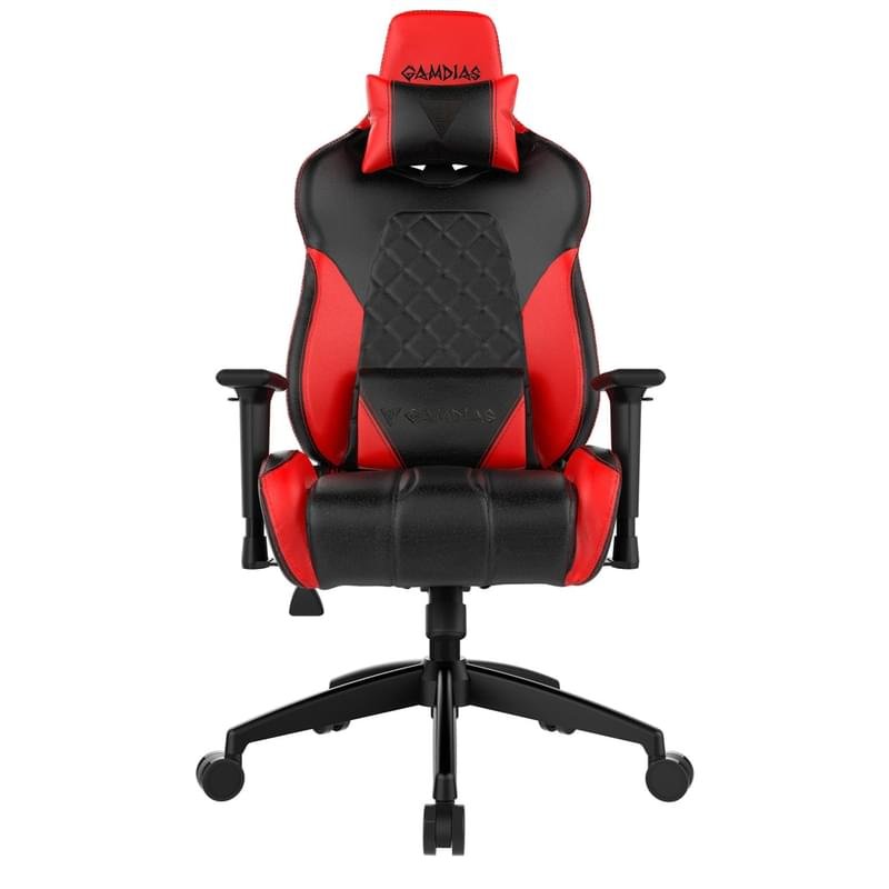 Игровое компьютерное кресло Gamdias ACHILLES E1 RGB, Black/Red (ACHILLES E1 L BR) - фото #0