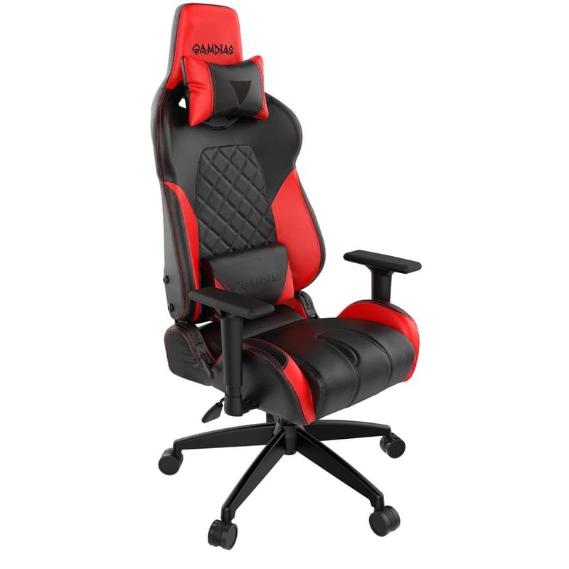 Игровое компьютерное кресло Gamdias ACHILLES E1 RGB, Black/Red (ACHILLES E1 L BR) - фото #1