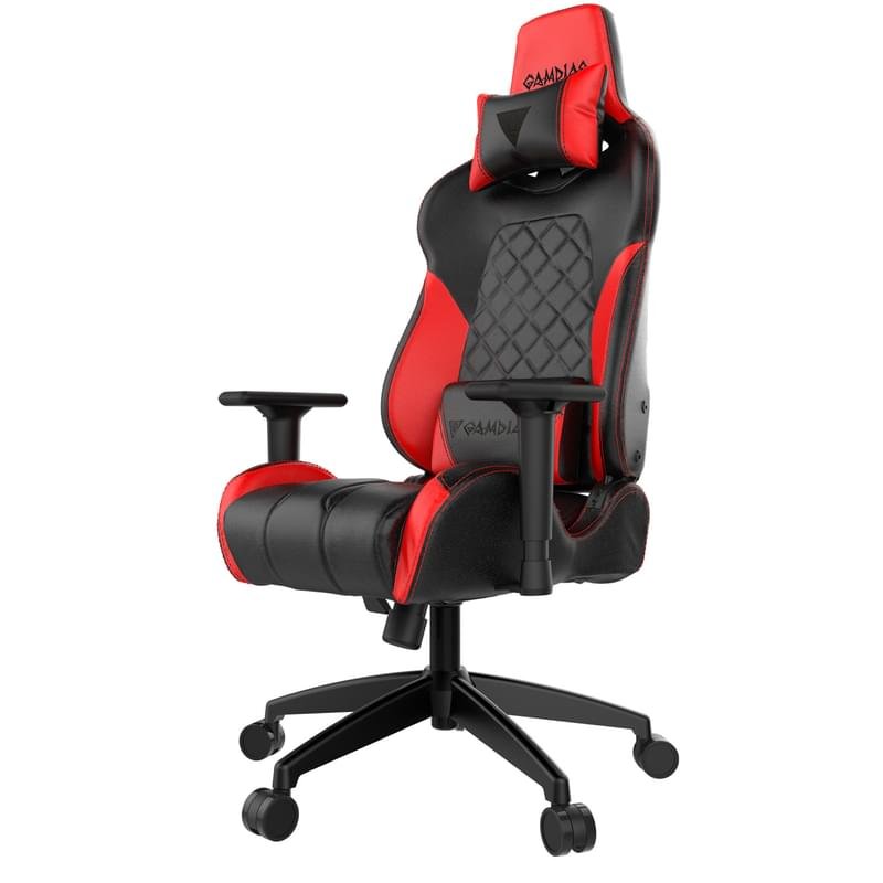 Игровое компьютерное кресло Gamdias ACHILLES E1 RGB, Black/Red (ACHILLES E1 L BR) - фото #2