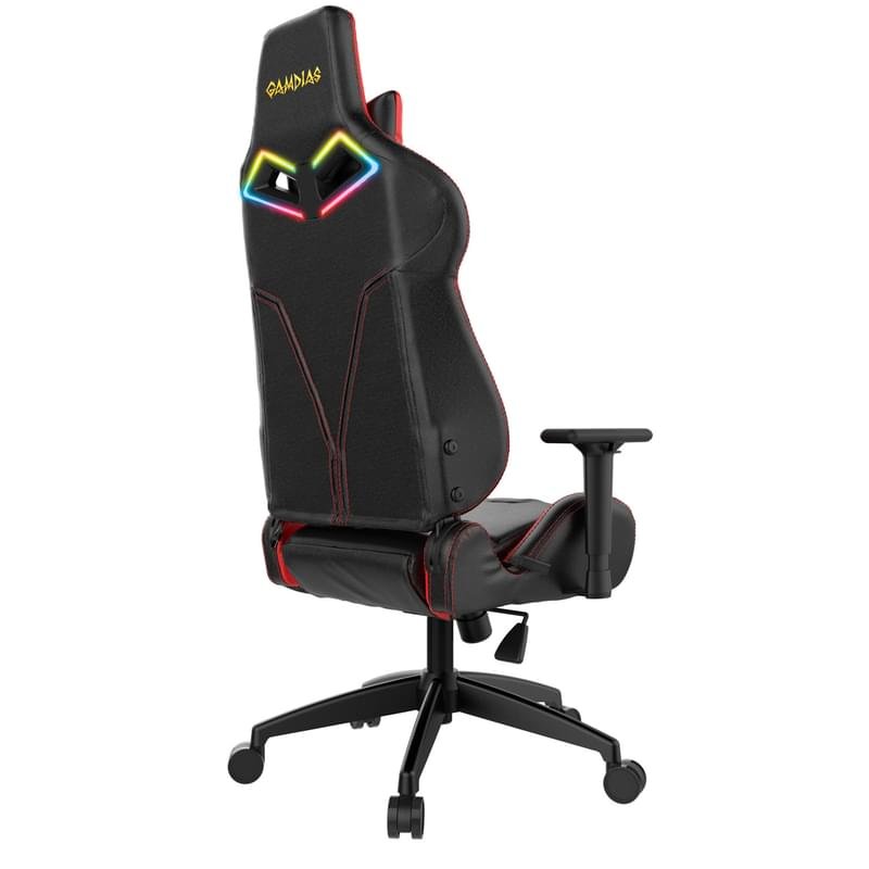 Игровое компьютерное кресло Gamdias ACHILLES E1 RGB, Black/Red (ACHILLES E1 L BR) - фото #4