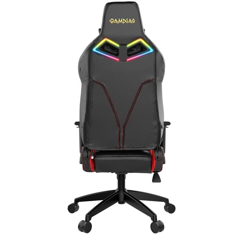 Игровое компьютерное кресло Gamdias ACHILLES E1 RGB, Black/Red (ACHILLES E1 L BR) - фото #5