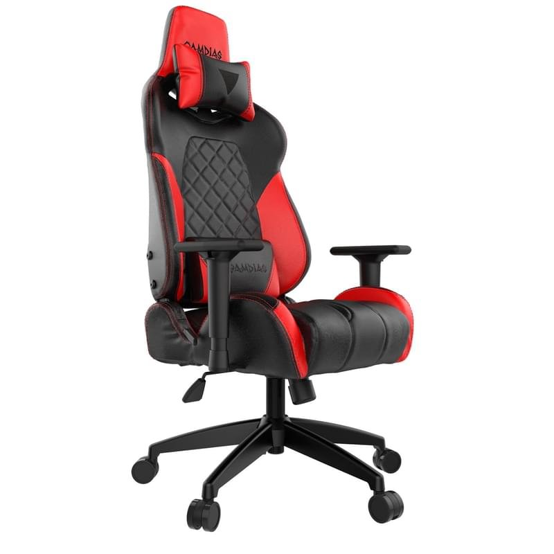Игровое компьютерное кресло Gamdias ACHILLES E1 RGB, Black/Red (ACHILLES E1 L BR) - фото #6