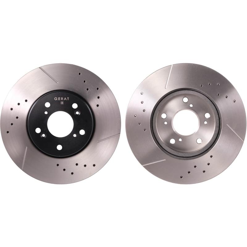 Тормозные диски GERAT DSK-F066 (Acura TL II, 96-07, 3.2i V6) - фото #0