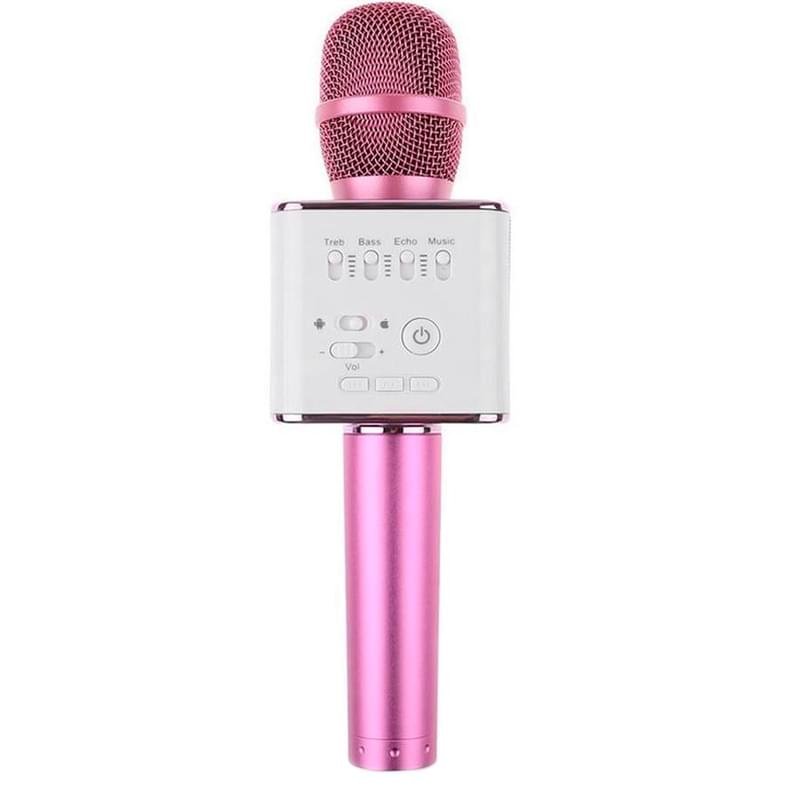 Микрофон беспроводной Sound Wave Bluetooth Q9, Pink - фото #0