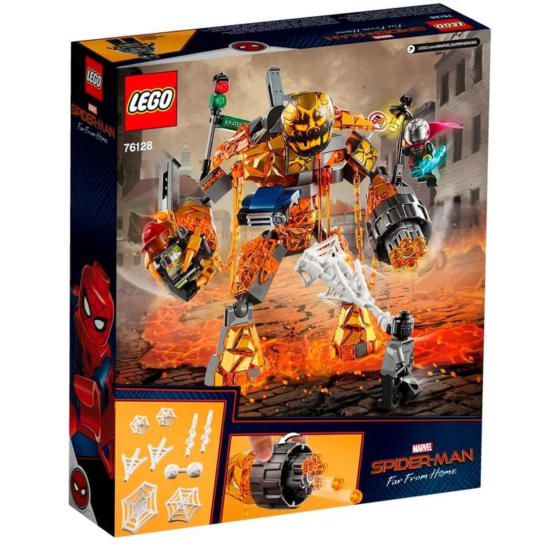 Конструктор Lego Super Heroes Бой с Расплавленным Человеком 76128 - фото #0