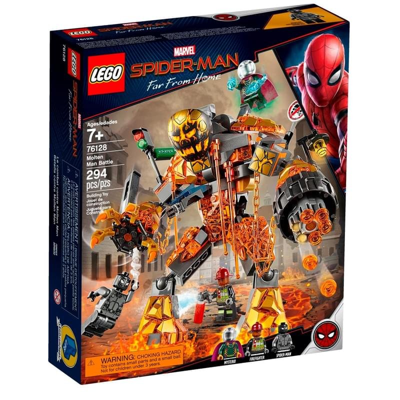 Конструктор Lego Super Heroes Бой с Расплавленным Человеком 76128 - фото #2