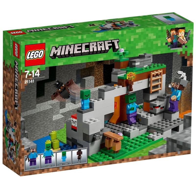 Конструктор Lego Minecraft™ Пещера зомби 21141 - фото #0