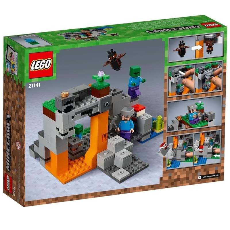 Конструктор Lego Minecraft™ Пещера зомби 21141 - фото #1