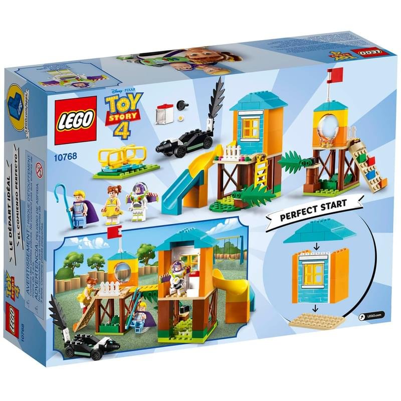 Конструктор Lego Juniors История игрушек-4: Приключения Базза и Бо Пип на детской площадке 10768 - фото #1