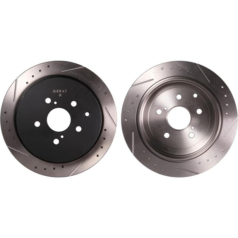 Тормозные диски GERAT DSK-R034 (Lexus RX270 AL10, 09-н.в, 2.7i) - фото #0