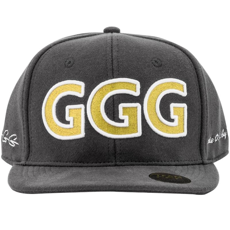 Бейсболка GGG, Dark gray/Gold - фото #0