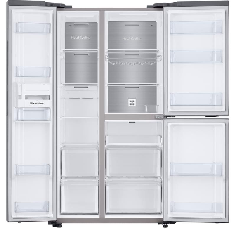 Side-by-Side холодильник Samsung RS-63R5571SL - фото #3