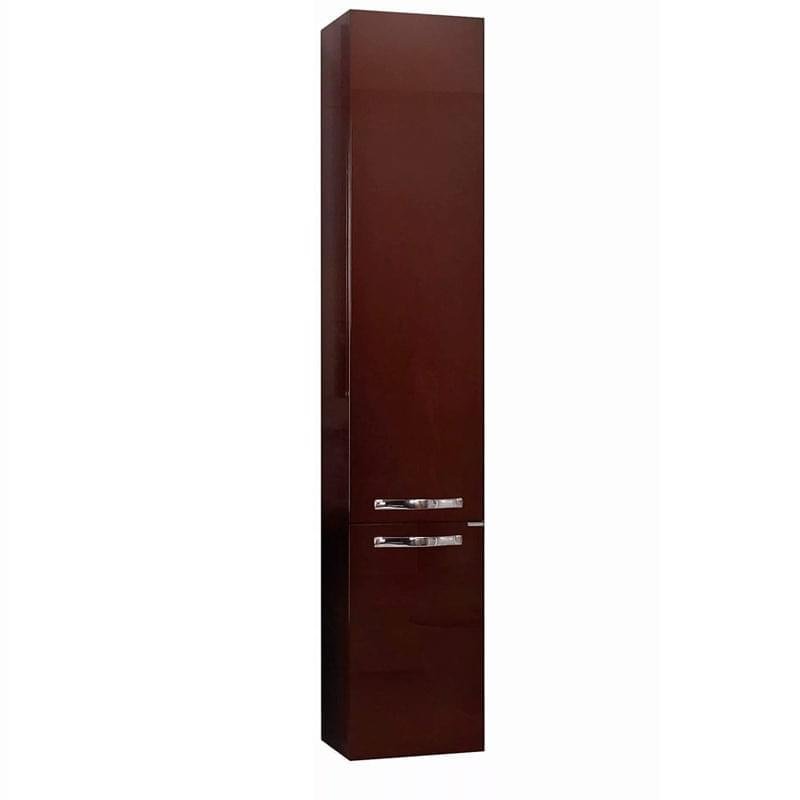 Шкаф-колонна подвесная Акватон Ария М, темно-коричневый - фото #0