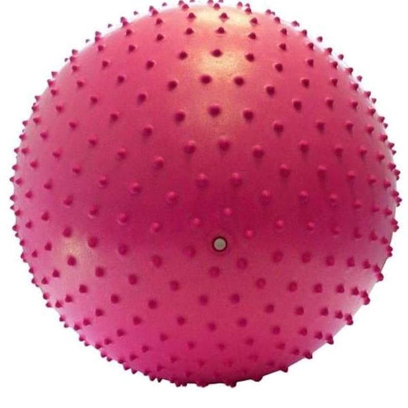 Мяч гимнастический с массажным эффектом 55 см (FT-MBR55) с насосом - фото #0