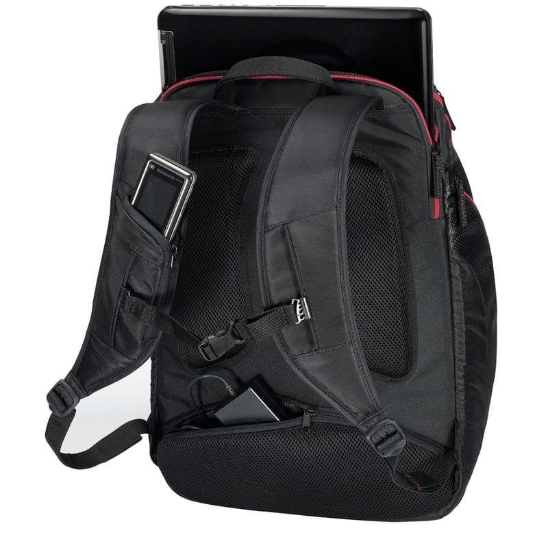 Рюкзак для ноутбука 17" Asus ROG SHUTTLE, Black, полиэстер (90-XB2I00BP00020) - фото #2