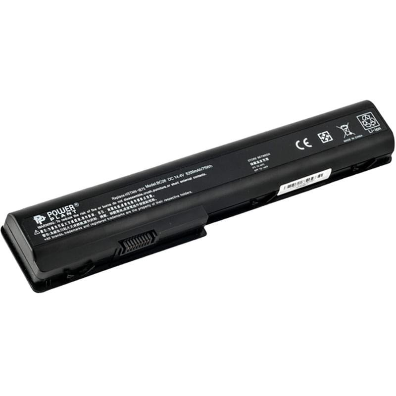 Аккумулятор PowerPlant для ноутбуков HP Pavilion DV7 (HSTNN-DB75) 14.4V 5200mAh - фото #0