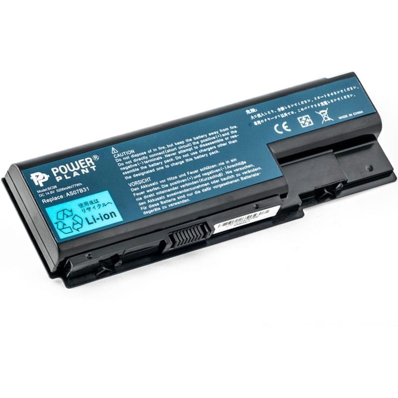 Аккумулятор PowerPlant для ноутбуков ACER Aspire 5230 (AS07B41, AR5923LH) 14.8V 5200mAh - фото #0