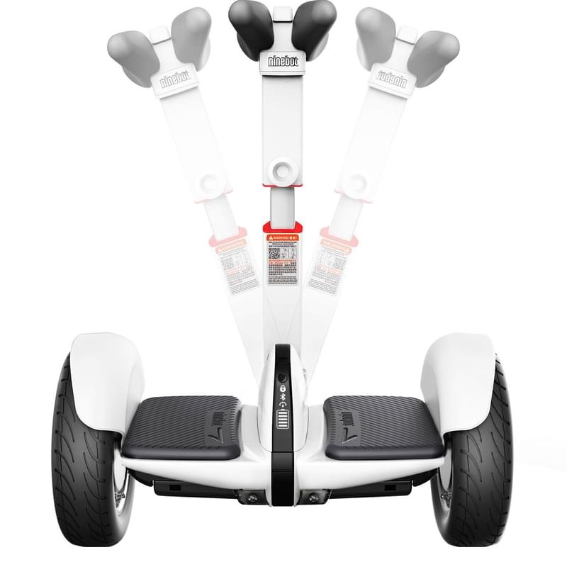 Гироскутер, Ninebot Segway Mini S-Pro, 10.5 inch, 18 км/ч, до 100 кг, 30 км, Белый - фото #1