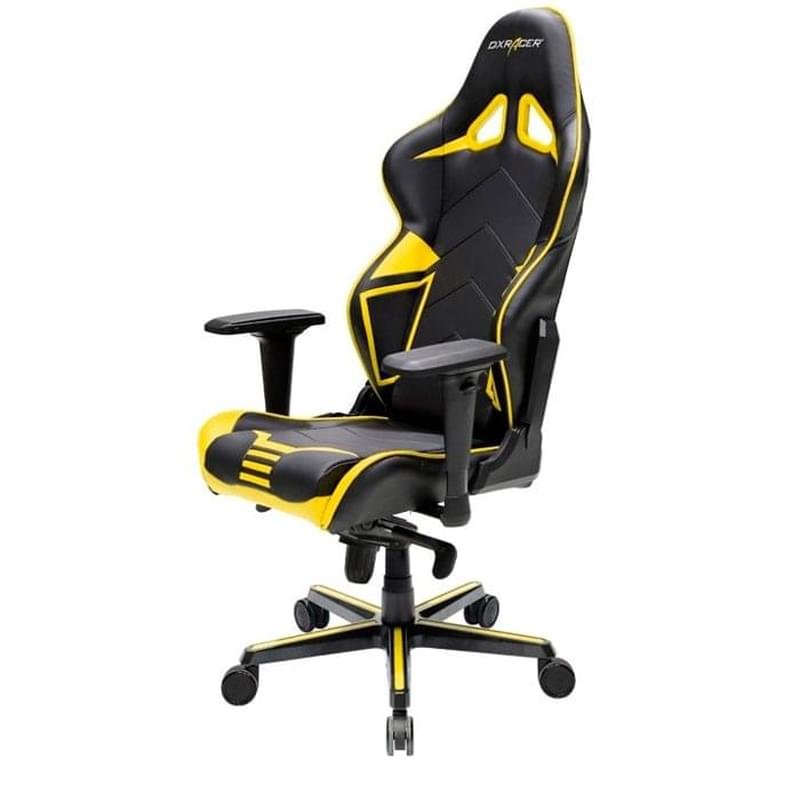 Игровое компьютерное кресло DXRacer Racing Pro, Black/Yellow (OH/RV131/NY) - фото #1