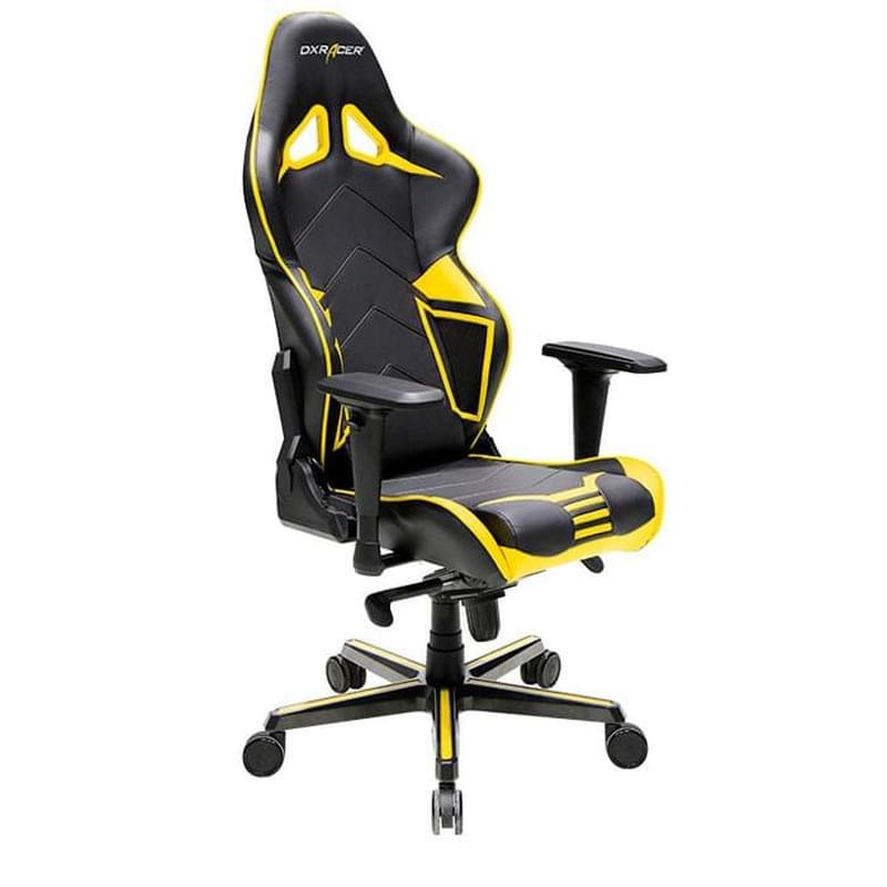 Игровое компьютерное кресло DXRacer Racing Pro, Black/Yellow (OH/RV131/NY) - фото #2