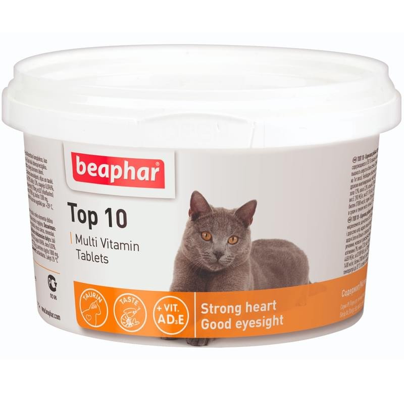 Кормовая добавка Beaphar Top 10 для кошек - фото #0