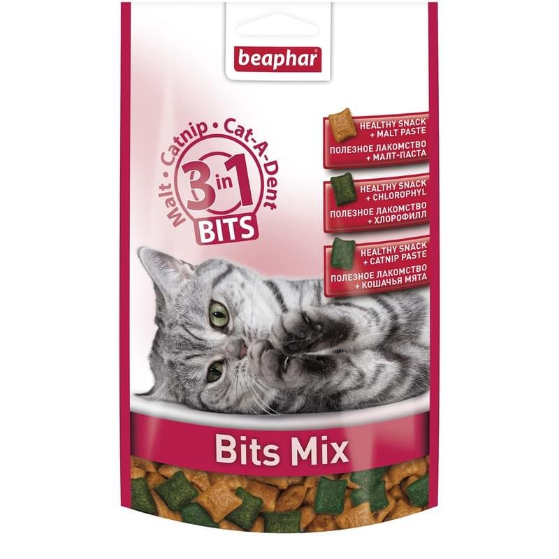 Подушечки Beaphar Bits Mix для кошек и котят - фото #0