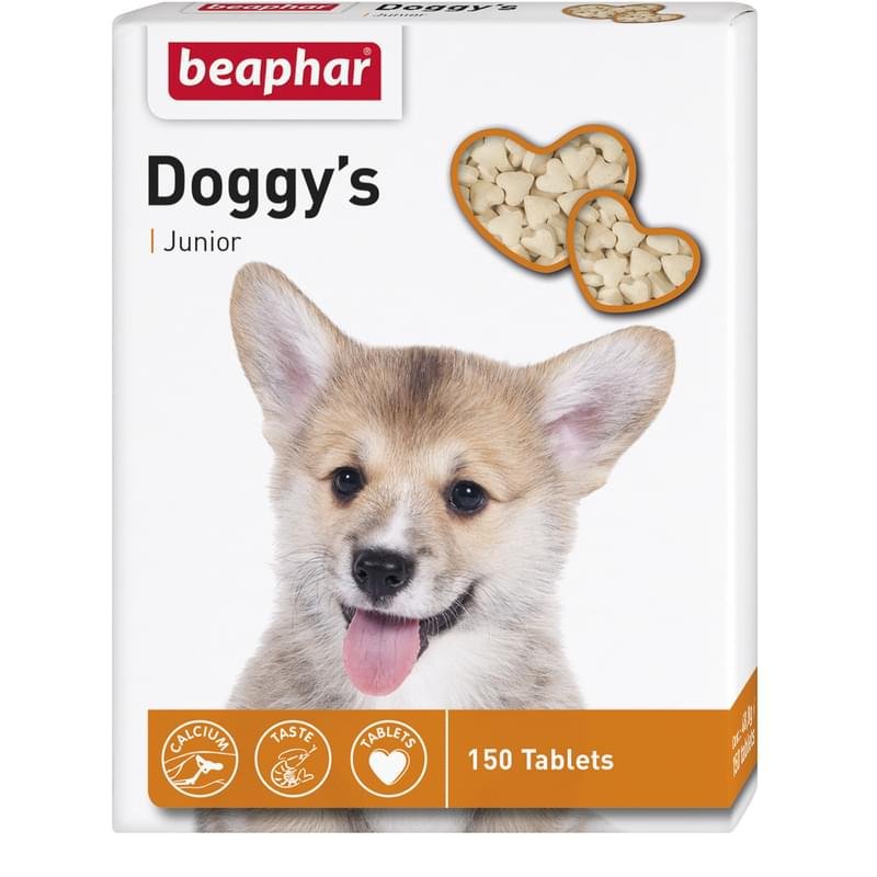 Кормовая добавка Beaphar Doggy's Junior для щенков 150 гр - фото #0
