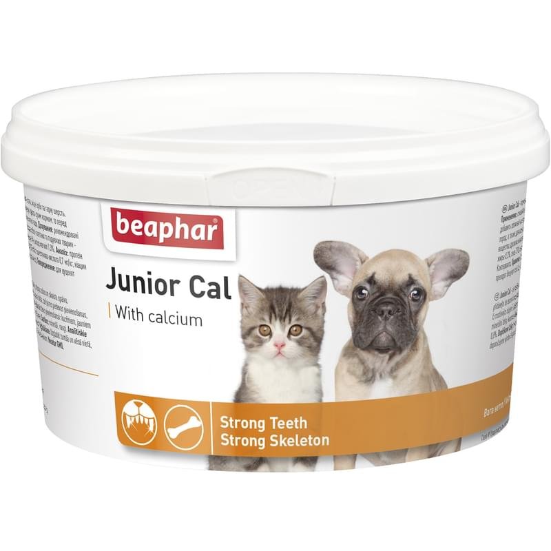 Кормовая добавка Beaphar Junior Cal для котят и щенков - фото #0
