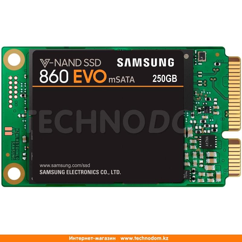 Внутренний SSD mSATA 250GB Samsung 860 EVO SATA-III 3D TLC (MZ-M6E250BW) - фото #0