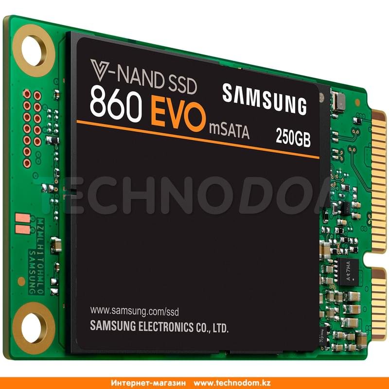 Внутренний SSD mSATA 250GB Samsung 860 EVO SATA-III 3D TLC (MZ-M6E250BW) - фото #1