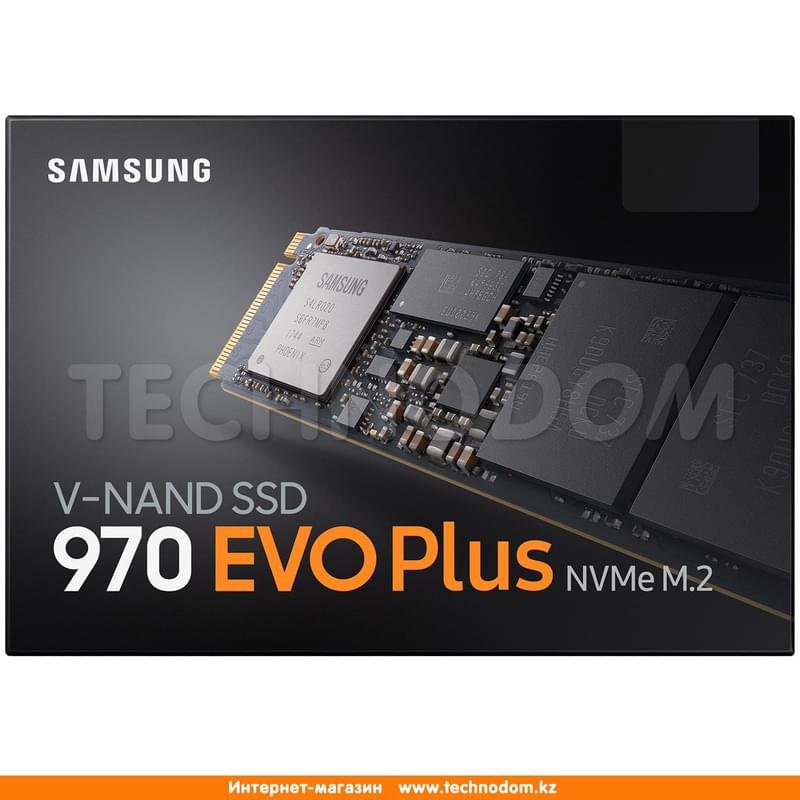 Внутренний SSD M.2 2280 500GB Samsung 970 EVO Plus PCIe 3.0 x4 NVMe 3D MLC (MZ-V7S500BW) - фото #4
