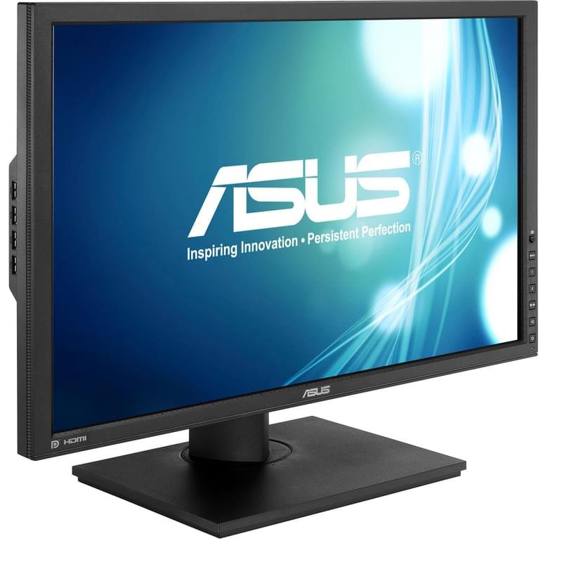 Монитор Профессиональный 24.1" Asus PB248Q 1920х1200 16:10 IPS 76ГЦ (HDMI+DVI-D+DP+VGA) Black - фото #1