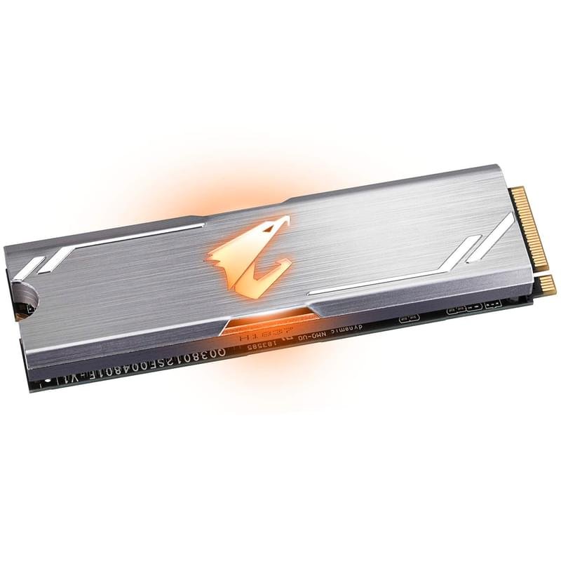 Внутренний SSD M.2 512GB Gigabyte AORUS RGB PCIe 3.0 x4 NVMe 3D TLC (GP-ASM2NE2512GTTDR) - фото #1