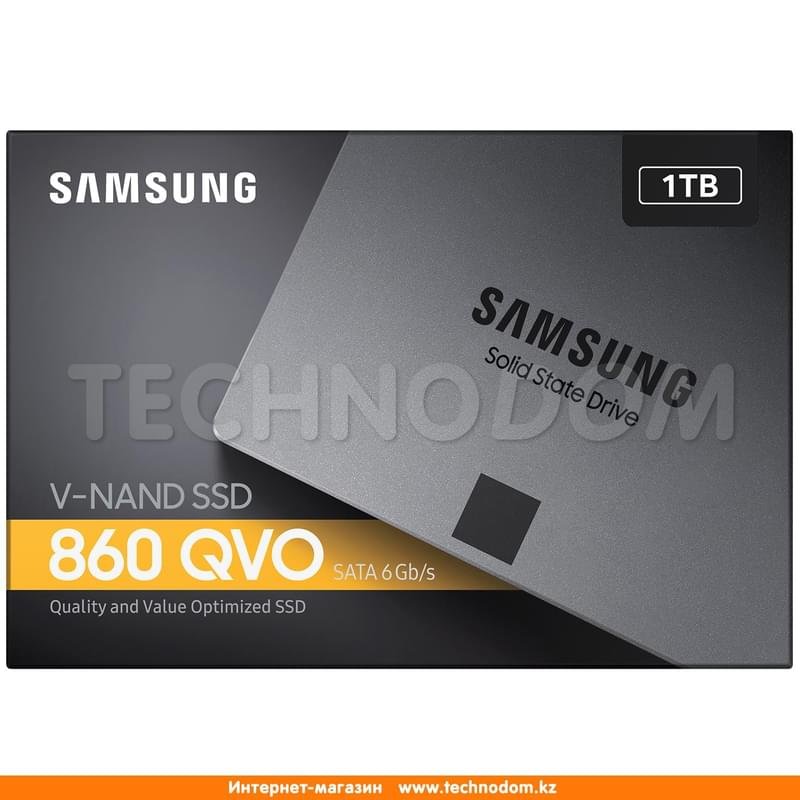 Внутренний SSD 2.5" 7мм 1TB Samsung 860 QVO SATA-III 3D QLC (MZ-76Q1T0BW) - фото #5